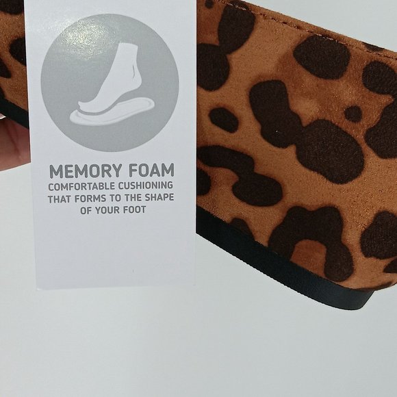 A NEW DAY MICAH LEOPARD POINTY TOE LOAFERS - Picture 2 of 16